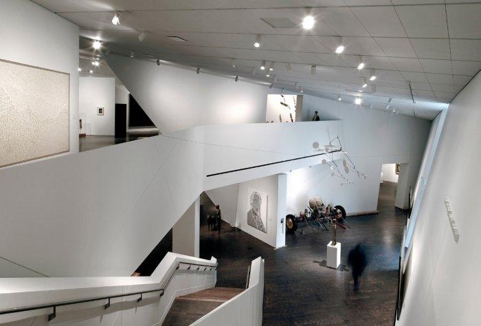 museum in Denver Inner view of the museum in Denver